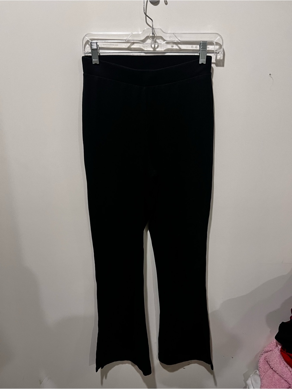Women's Black Boot-Cut Pull-On Pants